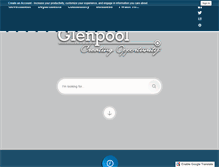 Tablet Screenshot of glenpoolonline.com